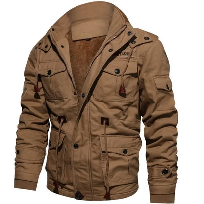 ARE | Veste épaisse de style militaire