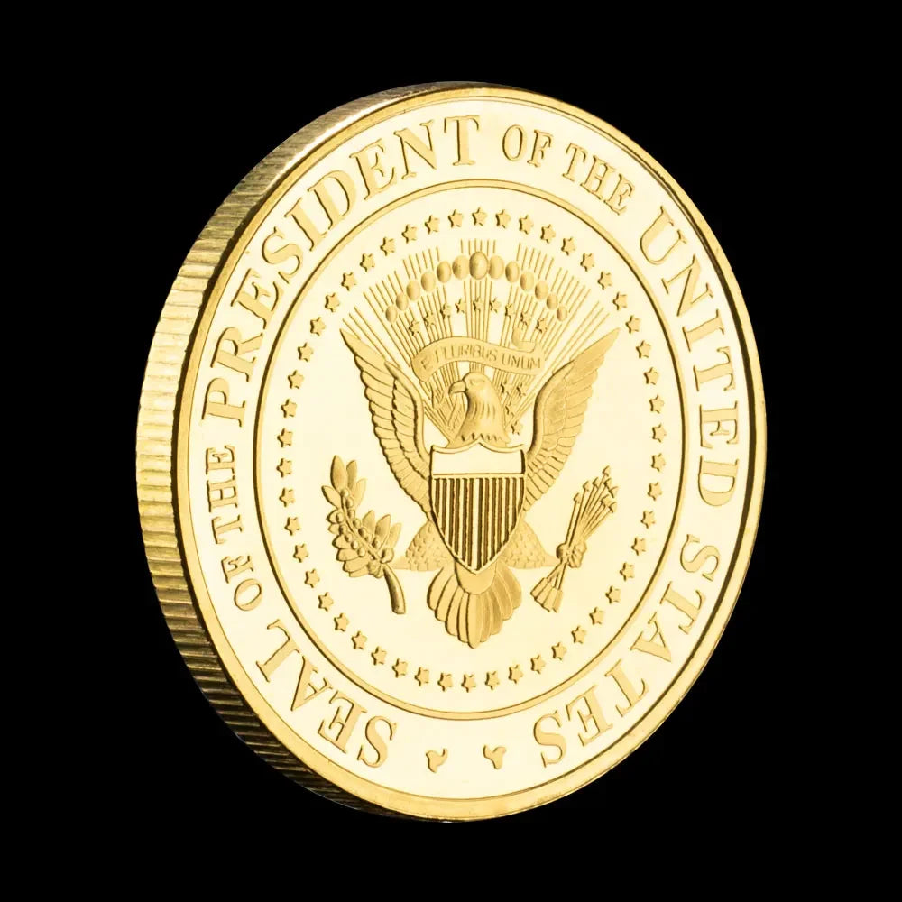 2025 Presidential Gold Plated Collectable Coin