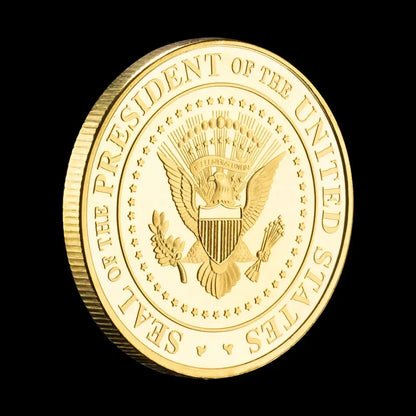 2025 Presidential Gold Plated Collectable Coin