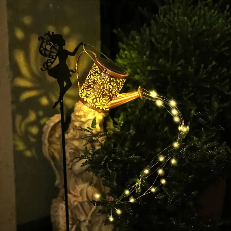 Luces de jardín de hadas