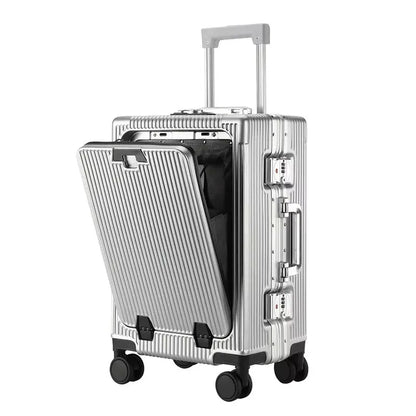 Aluminum Hardshell Carry-On Suitcase