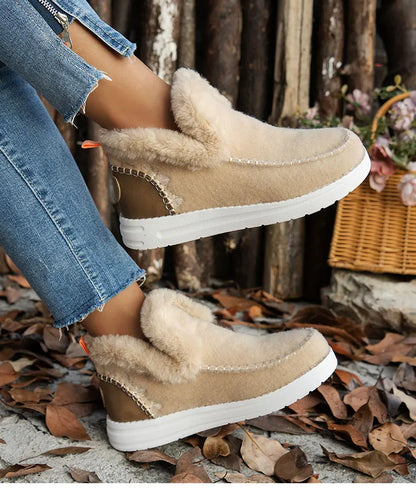 VIE | Chaussures d'hiver en fausse fourrure