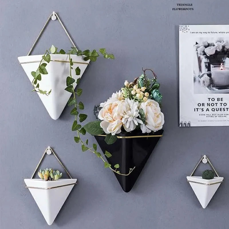 Nordic Triangle Flower Pot