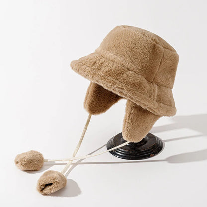 Plush Bomber Bucket Hat | BELINDA