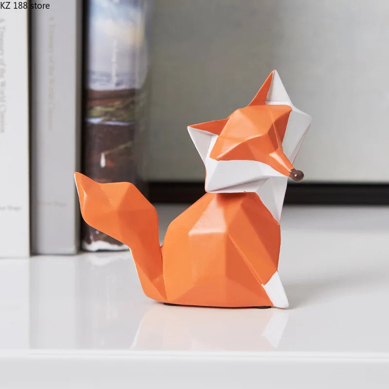 Nordic Fox Sculpture