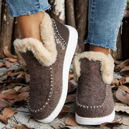 VIE | Chaussures d'hiver en fausse fourrure