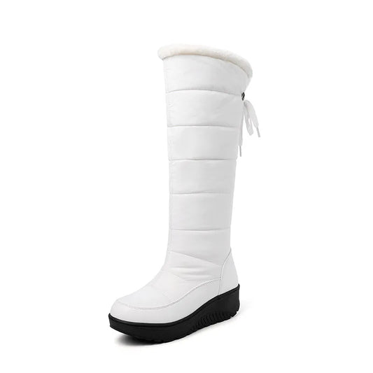 GLORIA | Knee-High Down Winter Boots