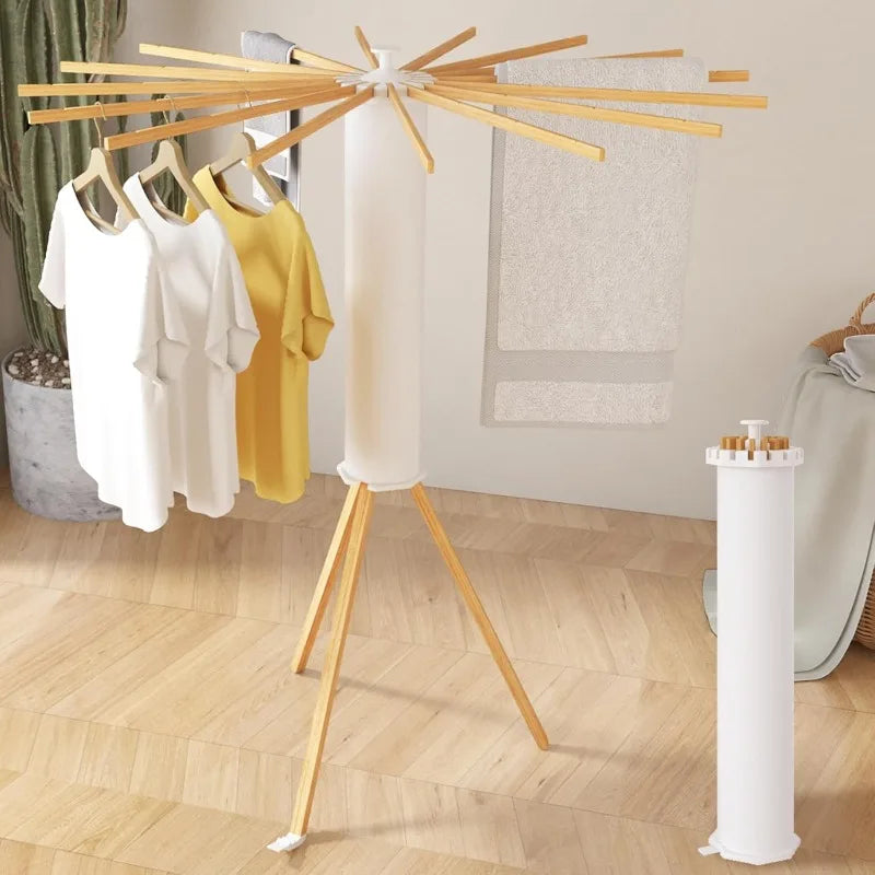 Space Saving Minimalist Clothes Drying Rack