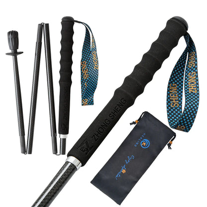 Carbon Fiber Hiking Poles Telescopic 2 Pack Lightweight