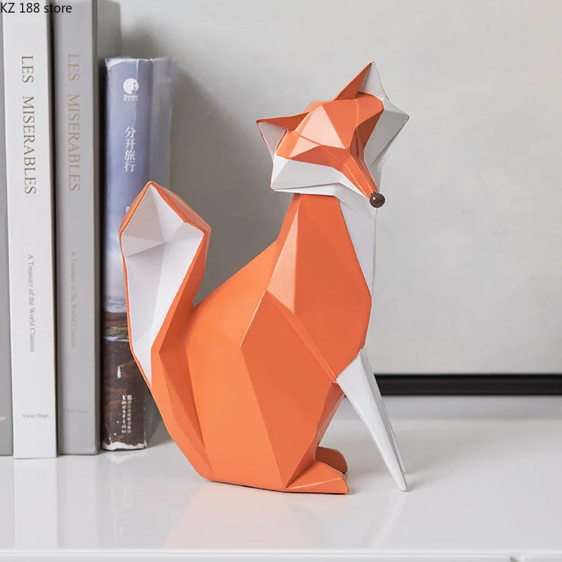 Nordic Fox Sculpture