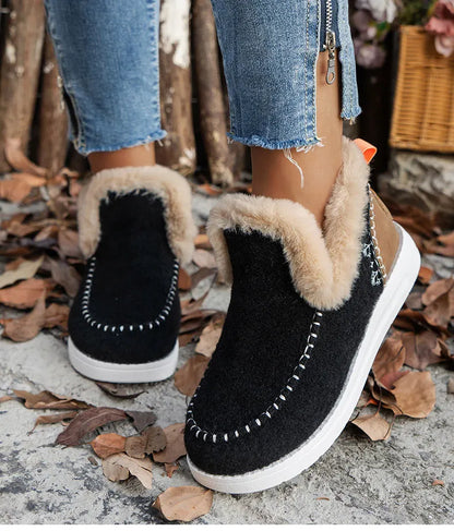 VIE | Chaussures d'hiver en fausse fourrure