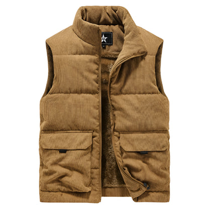 QUILO | Warm Corded Puffer Vest