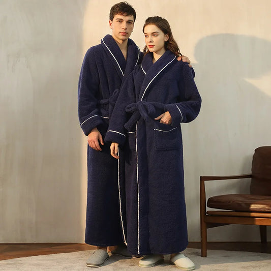 Pluche Fleece Badjas