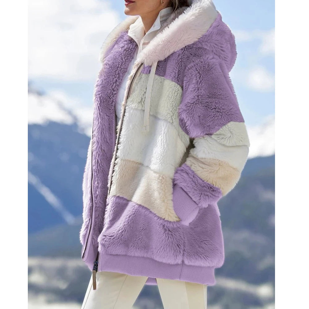 SYLVIA | Oversized Plush Coat