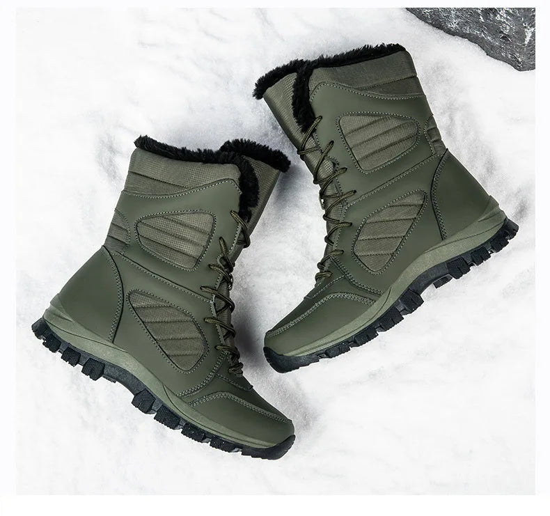 IVER | Lace-Up Winter Snow Boots