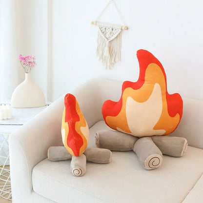 PLUSHIE | Cartoon Campfire Pillow