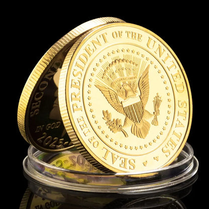 2025 Presidential Gold Plated Collectable Coin