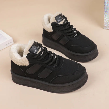 DAKOTA | Zapatos de invierno de ante en ecopiel