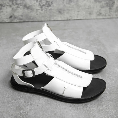 DARIUS | Leather Roman Sandals