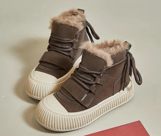 NEIGE | Chaussures d'hiver mocassins à plateforme