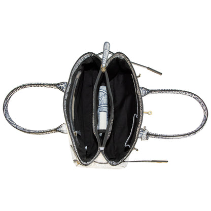 Smith & W Croc Handbag