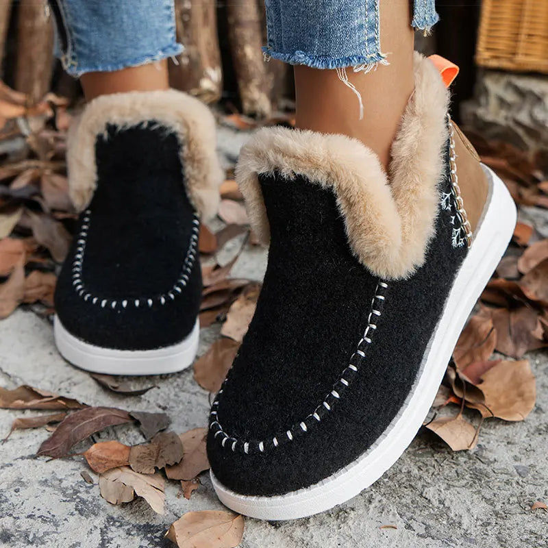 VIE | Chaussures d'hiver en fausse fourrure