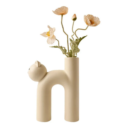 Adorable Cat Vase