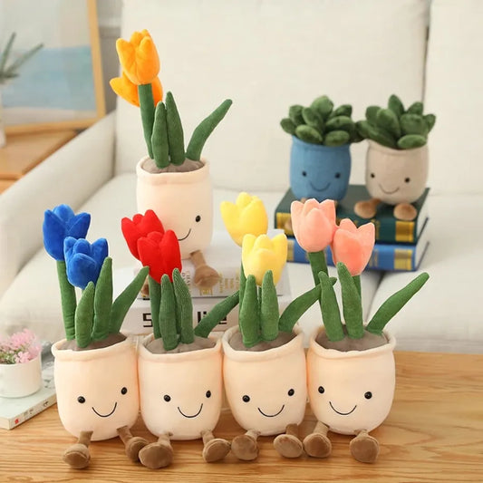 HAPPYPOTS | Pluche Tulpen