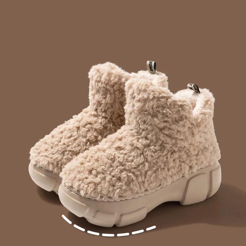 Fluffy Home Shoes | SKYLA