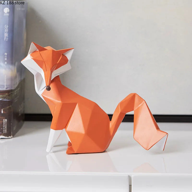 Nordic Fox Sculpture