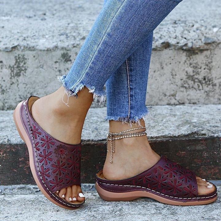 Sandals for Women | Vintage Cushioned Design with Arch Support 0