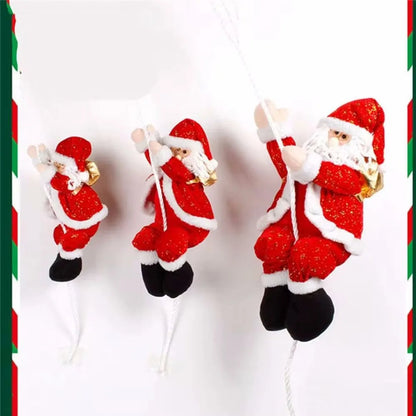 SantaSwinger | Playful Cartoon Santa Claus Pendant Decoration 3