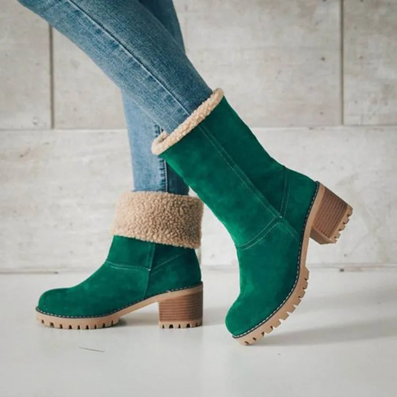 VIDA | Bota de invierno reversible de piel sintética