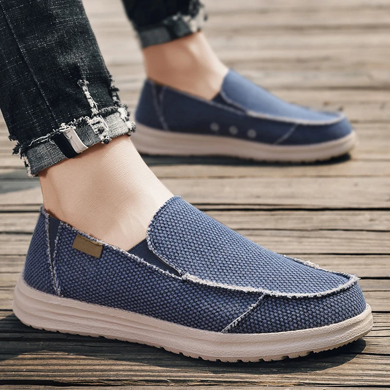 JASON | Mocassins en jean