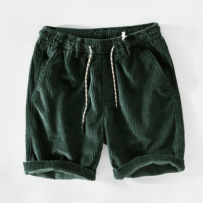 JACOB | Cord-Shorts mit Kordelzug 