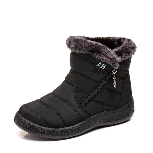 ANEIRA | Zip-Up Ankle Winter Boots