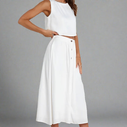 TALA | Solid Color Two Piece Summer Set