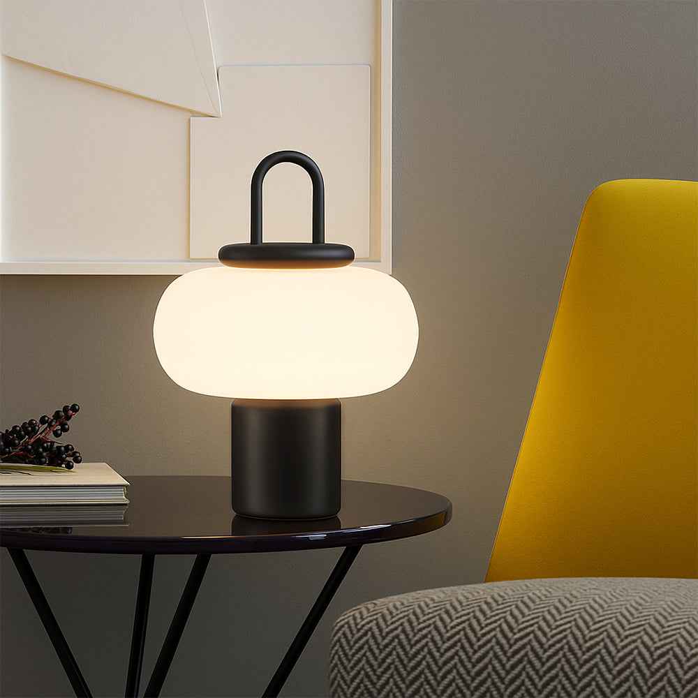 Scandinavian Table Lamp | Modern Glass Design for Bedroom & Living Room 1