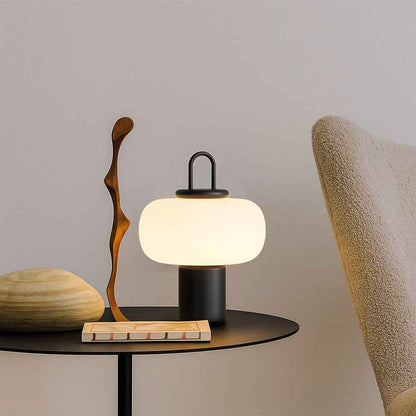 Scandinavian Table Lamp | Modern Glass Design for Bedroom & Living Room 3