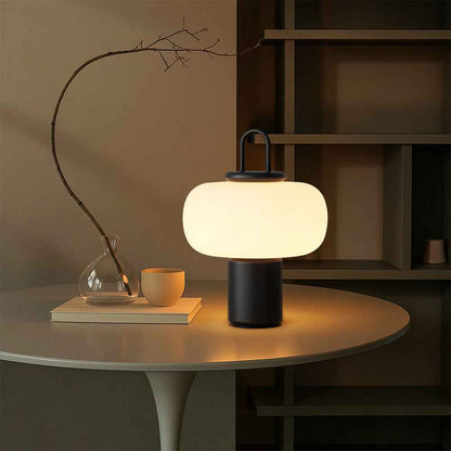 Scandinavian Table Lamp | Modern Glass Design for Bedroom & Living Room 4