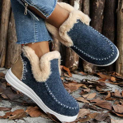 VIE | Chaussures d'hiver en fausse fourrure