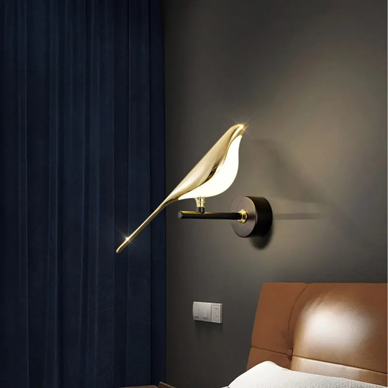 Nordische Magpie Wandlampe