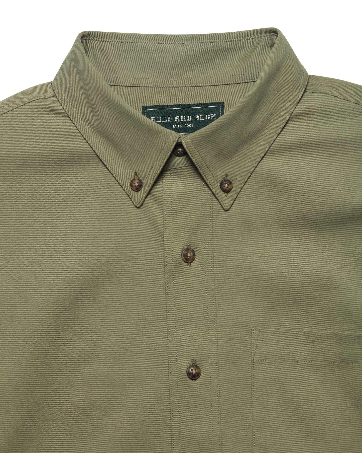 Chemise Scout - Sergé poncé