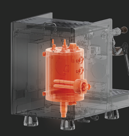 Máquina de espresso Turin Gallatin V HX con PID