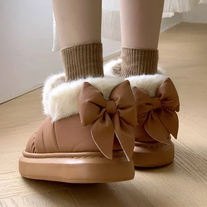 NATALIE | Gebogen Puffer Winterschoenen