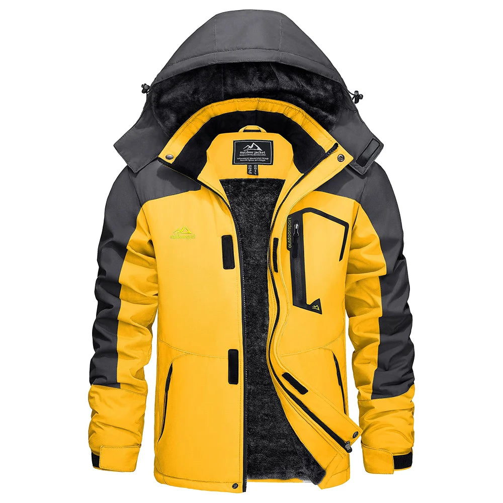 ROBIN | Bright Hooded Ski Jacket