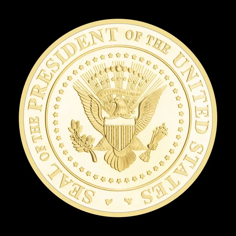 2025 Presidential Gold Plated Collectable Coin