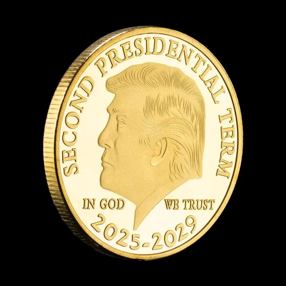 2025 Presidential Gold Plated Collectable Coin