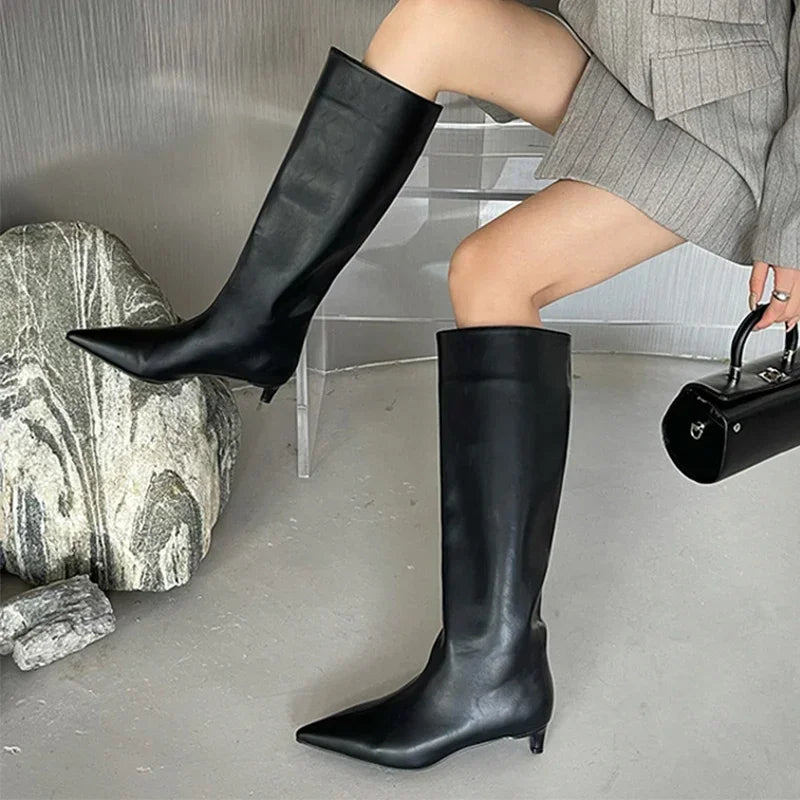 Kitten Heel Boots