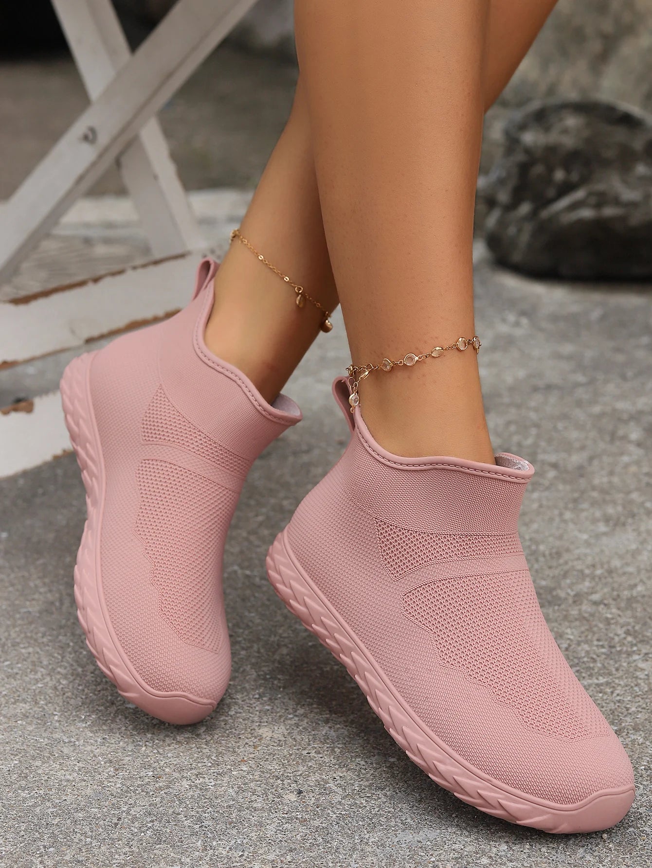 Sock Style Waterproof Boots